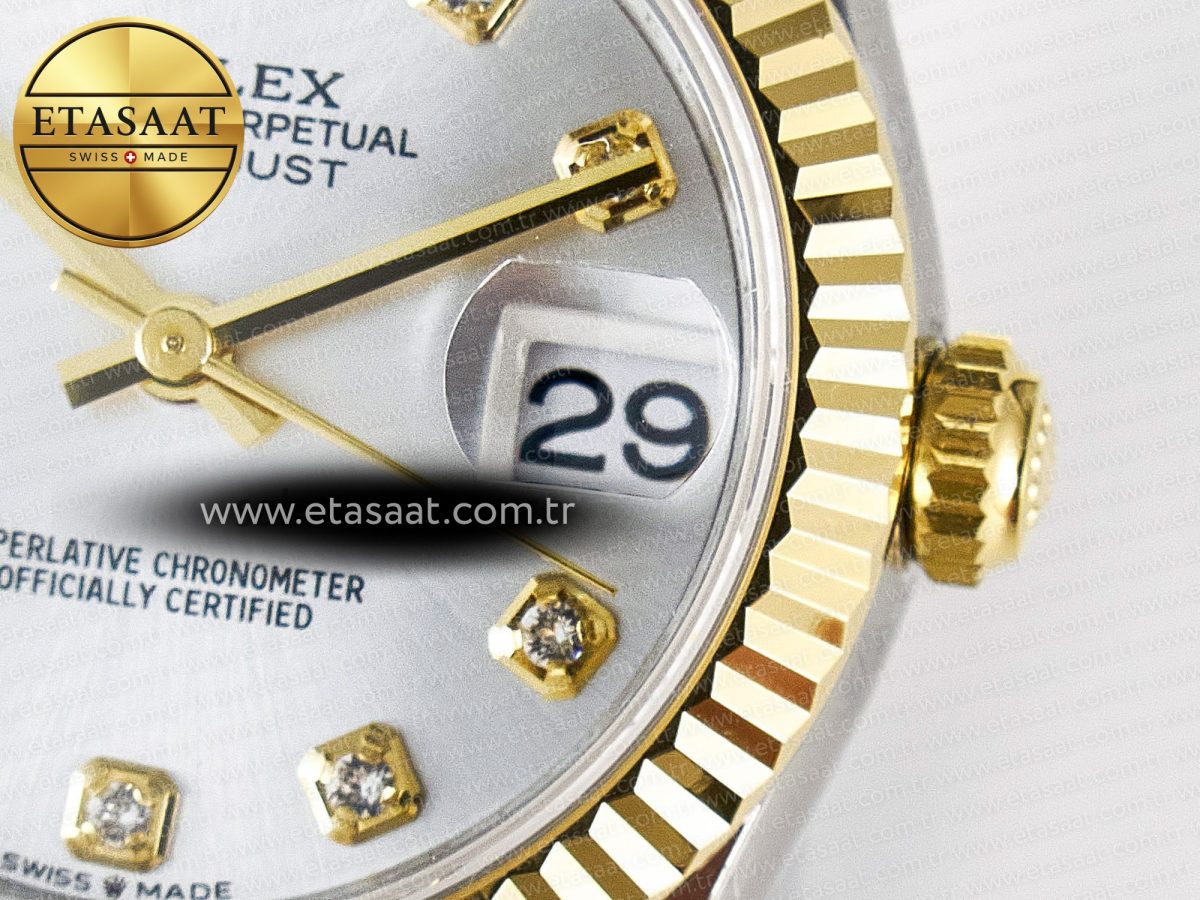 Rolex DateJust 31 278273 ARF Silver/YG 2688 - Görsel 11