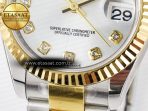 Rolex DateJust 31 278273 ARF Silver/YG 2688 - Görsel 12
