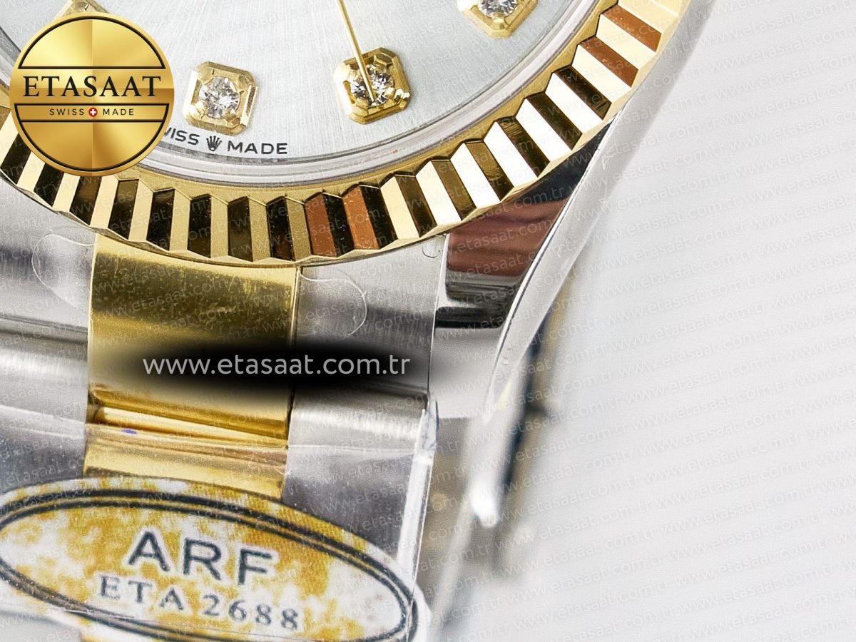 Rolex DateJust 31 278273 ARF Silver/YG 2688 - Görsel 13