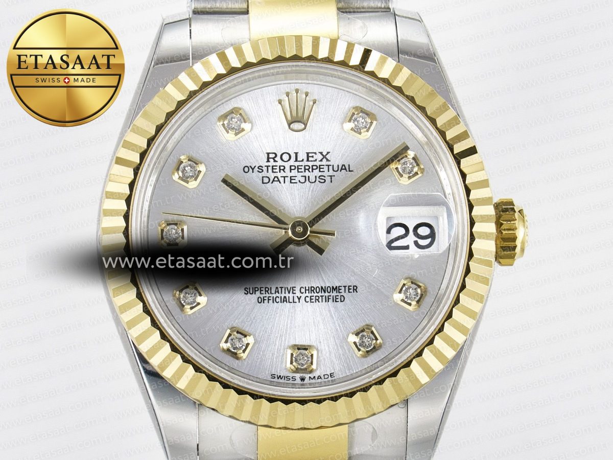 Rolex DateJust 31 278273 ARF Silver/YG 2688 - Görsel 4
