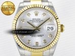 Rolex DateJust 31 278273 ARF Silver/YG 2688 - Görsel 4