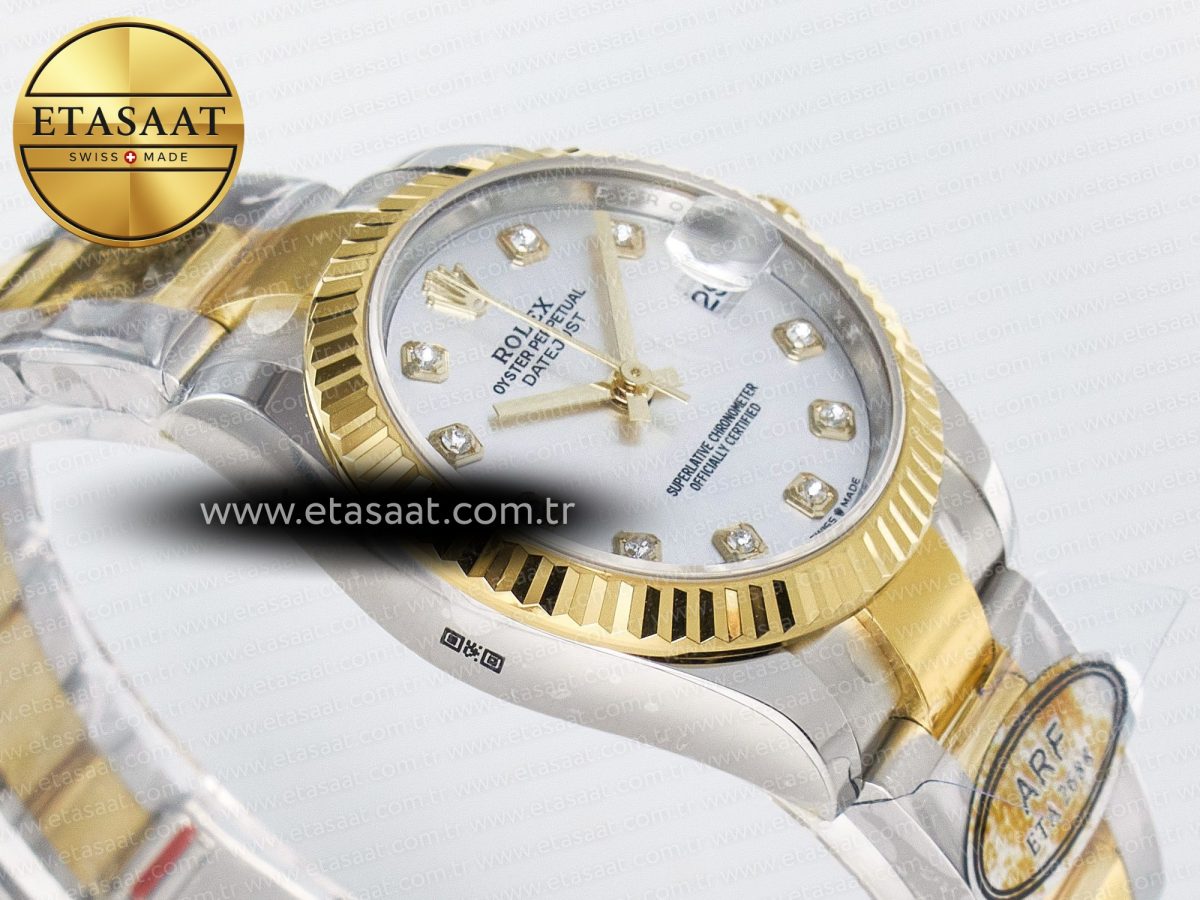 Rolex DateJust 31 278273 ARF Silver/YG 2688 - Görsel 7