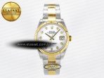 DateJust 31 278273 ARF 1:1 Best Edition 904L Steel White MOP Dial on SS/YG Oyster Bracelet ETA 2688 - Görsel 3