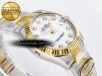 DateJust 31 278273 ARF 1:1 Best Edition 904L Steel White MOP Dial on SS/YG Oyster Bracelet ETA 2688 - Görsel 7