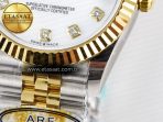 DateJust 31 278273 ARF 1:1 Best Edition 904L Steel White MOP Diamonds Dial on SS/YG Jubilee Bracelet ETA 2688 - Görsel 13