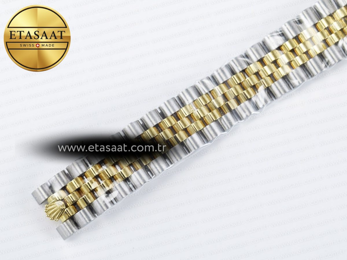 DateJust 31 278273 ARF 1:1 Best Edition 904L Steel White MOP Diamonds Dial on SS/YG Jubilee Bracelet ETA 2688 - Görsel 25