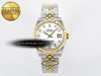 DateJust 31 278273 ARF 1:1 Best Edition 904L Steel White MOP Diamonds Dial on SS/YG Jubilee Bracelet ETA 2688 - Görsel 3