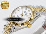 DateJust 31 278273 ARF 1:1 Best Edition 904L Steel White MOP Diamonds Dial on SS/YG Jubilee Bracelet ETA 2688 - Görsel 6
