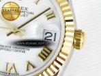 DateJust 31 278273 ARF 1:1 Best Edition 904L Steel White Roman Dial on SS/YG Jubilee Bracelet ETA 2688 - Görsel 11