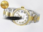 DateJust 31 278273 ARF 1:1 Best Edition 904L Steel White Roman Dial on SS/YG Oyster Bracelet ETA 2688 - Görsel 9