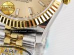 DateJust 31 278273 ARF 1:1 Best Edition 904L Steel YG Dial Stick Marker on SS/YG Jubilee Bracelet ETA 2688 - Görsel 13