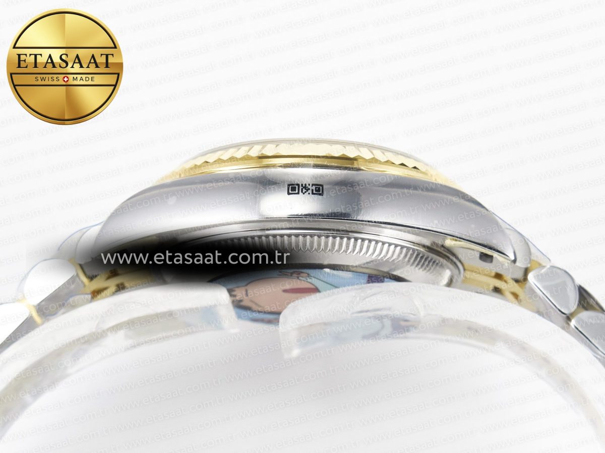 DateJust 31 278273 ARF 1:1 Best Edition 904L Steel YG Dial Stick Marker on SS/YG Jubilee Bracelet ETA 2688 - Görsel 14