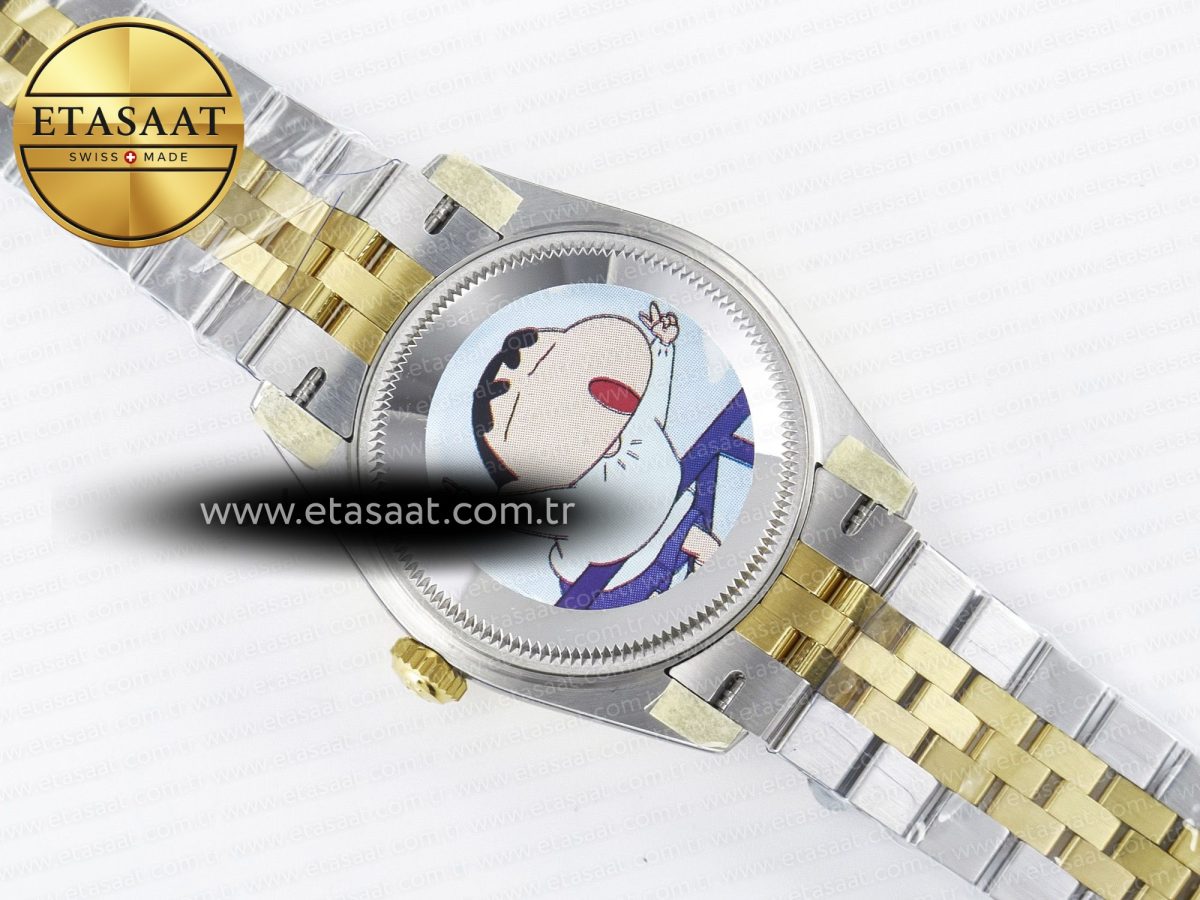 DateJust 31 278273 ARF 1:1 Best Edition 904L Steel YG Dial Stick Marker on SS/YG Jubilee Bracelet ETA 2688 - Görsel 17