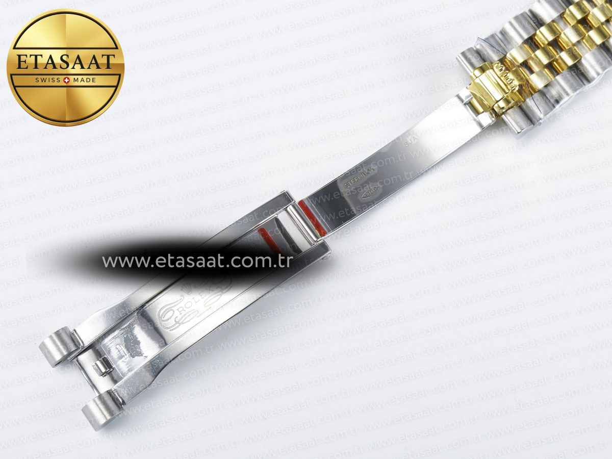 DateJust 31 278273 ARF 1:1 Best Edition 904L Steel YG Dial Stick Marker on SS/YG Jubilee Bracelet ETA 2688 - Görsel 27