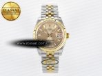 DateJust 31 278273 ARF 1:1 Best Edition 904L Steel YG Dial Stick Marker on SS/YG Jubilee Bracelet ETA 2688 - Görsel 3