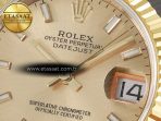 DateJust 31 278273 ARF 1:1 Best Edition 904L Steel YG Dial Stick Marker on SS/YG Oyster Bracelet ETA 2688 - Görsel 10