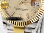 DateJust 31 278273 ARF 1:1 Best Edition 904L Steel YG Dial Stick Marker on SS/YG Oyster Bracelet ETA 2688 - Görsel 12