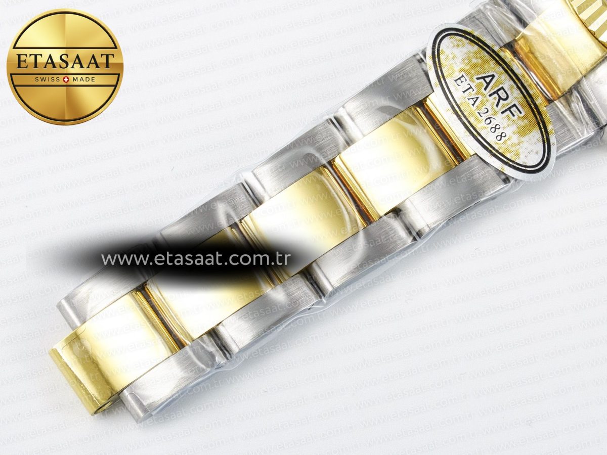 DateJust 31 278273 ARF 1:1 Best Edition 904L Steel YG Dial Stick Marker on SS/YG Oyster Bracelet ETA 2688 - Görsel 24