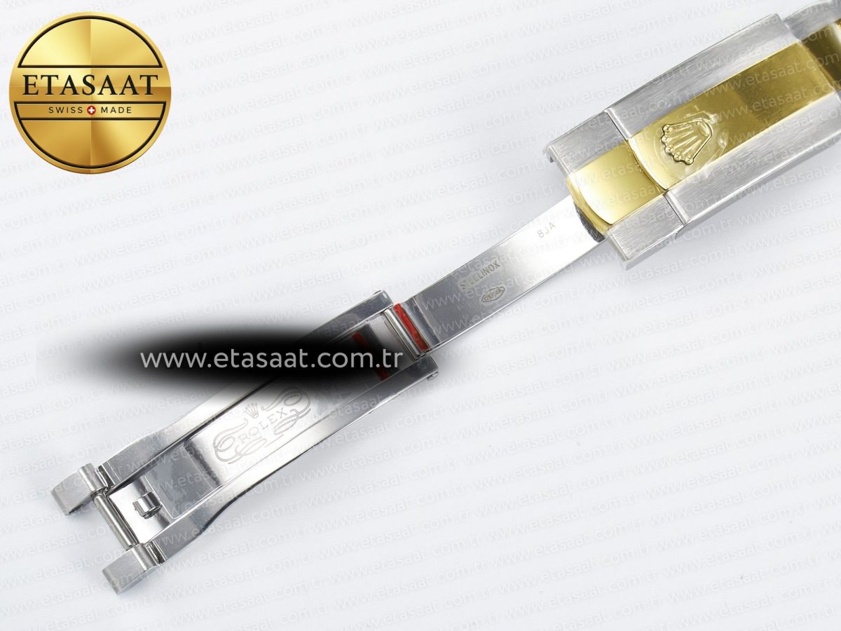 DateJust 31 278273 ARF 1:1 Best Edition 904L Steel YG Dial Stick Marker on SS/YG Oyster Bracelet ETA 2688 - Görsel 29