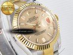 DateJust 31 278273 ARF 1:1 Best Edition 904L Steel YG Dial Stick Marker on SS/YG Oyster Bracelet ETA 2688 - Görsel 5