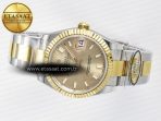 DateJust 31 278273 ARF 1:1 Best Edition 904L Steel YG Dial Stick Marker on SS/YG Oyster Bracelet ETA 2688 - Görsel 9
