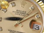DateJust 31 278273 ARF 1:1 Best Edition 904L Steel YG Diamonds Dial on SS/YG Jubilee Bracelet ETA 2688 - Görsel 10