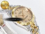 DateJust 31 278273 ARF 1:1 Best Edition 904L Steel YG Diamonds Dial on SS/YG Jubilee Bracelet ETA 2688 - Görsel 7