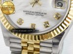 Rolex DateJust 278273 904L Steel White Diamonds Dial on SS/YG Cal.2236 - Görsel 12