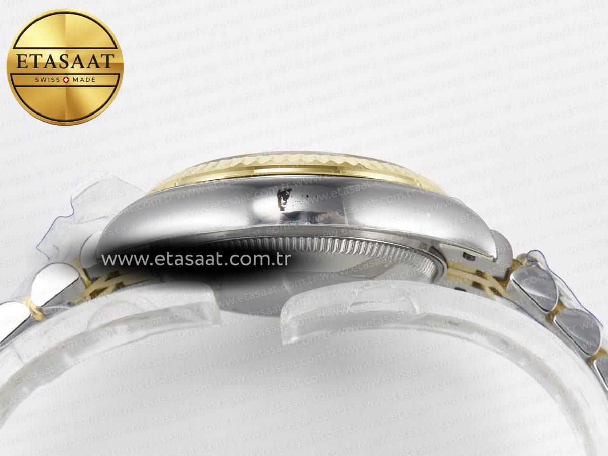 Rolex DateJust 278273 904L Steel White Diamonds Dial on SS/YG Cal.2236 - Görsel 14