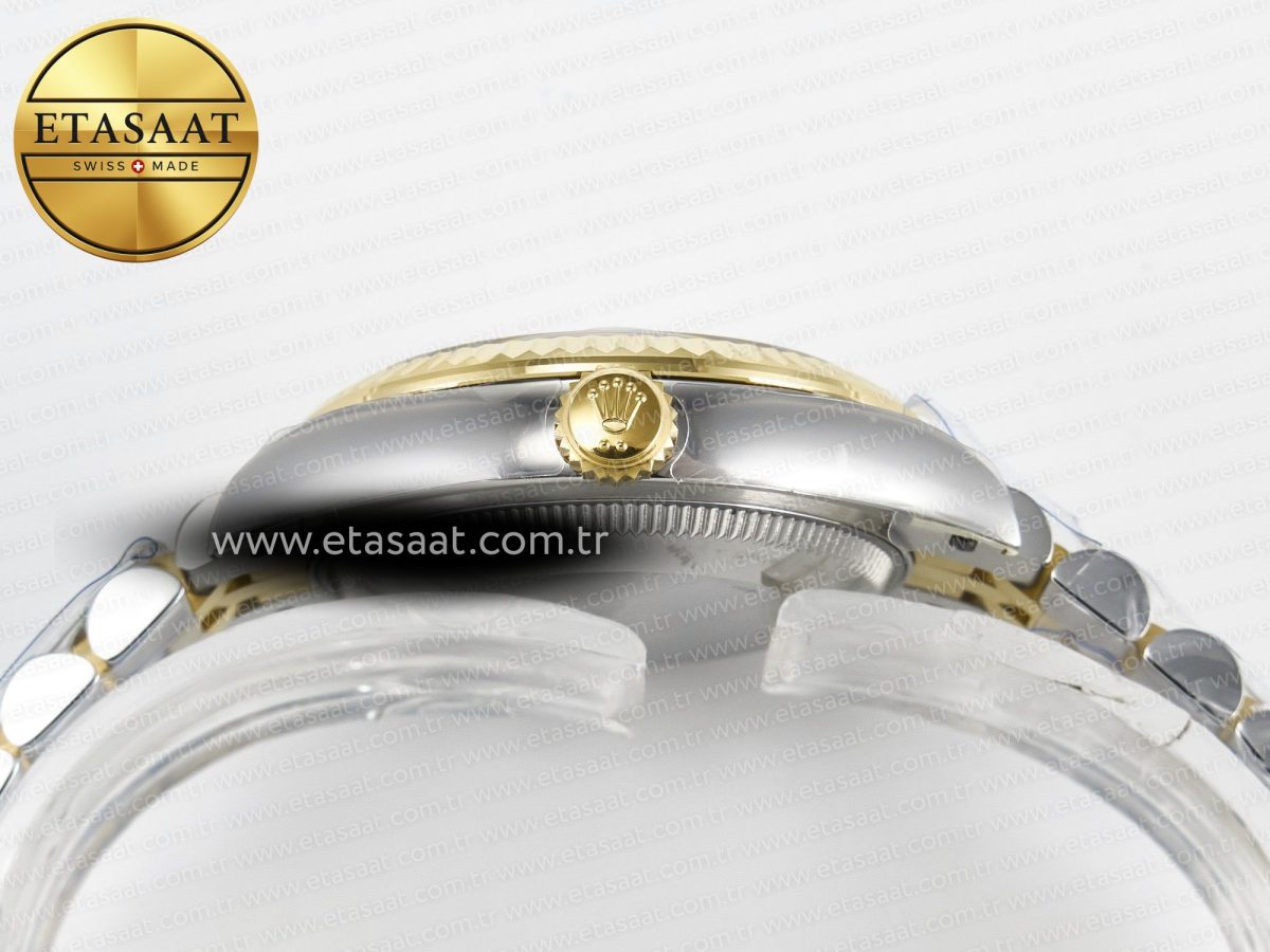 Rolex DateJust 278273 904L Steel White Diamonds Dial on SS/YG Cal.2236 - Görsel 15