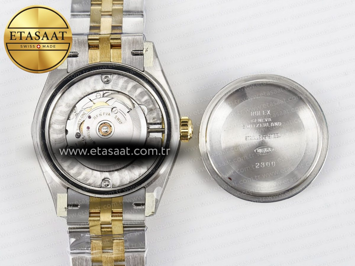 Rolex DateJust 278273 904L Steel White Diamonds Dial on SS/YG Cal.2236 - Görsel 18