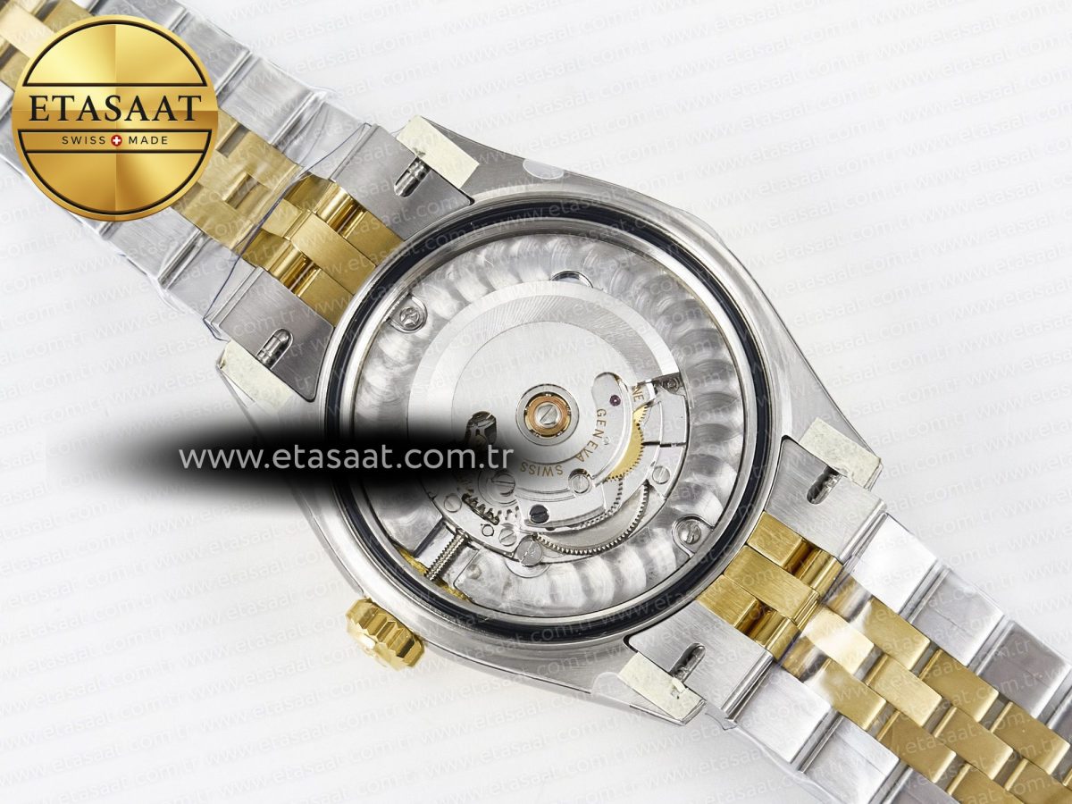 Rolex DateJust 278273 904L Steel White Diamonds Dial on SS/YG Cal.2236 - Görsel 19