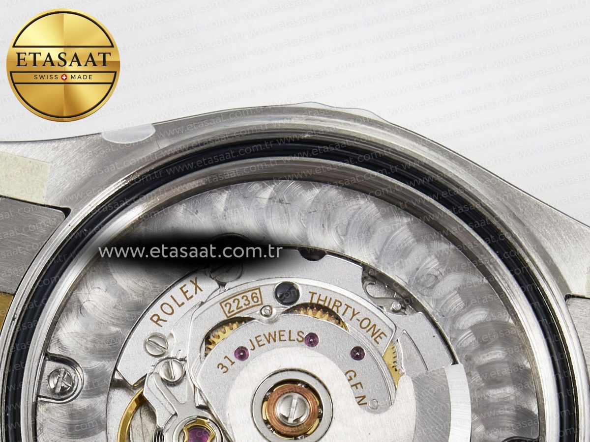 Rolex DateJust 278273 904L Steel White Diamonds Dial on SS/YG Cal.2236 - Görsel 23