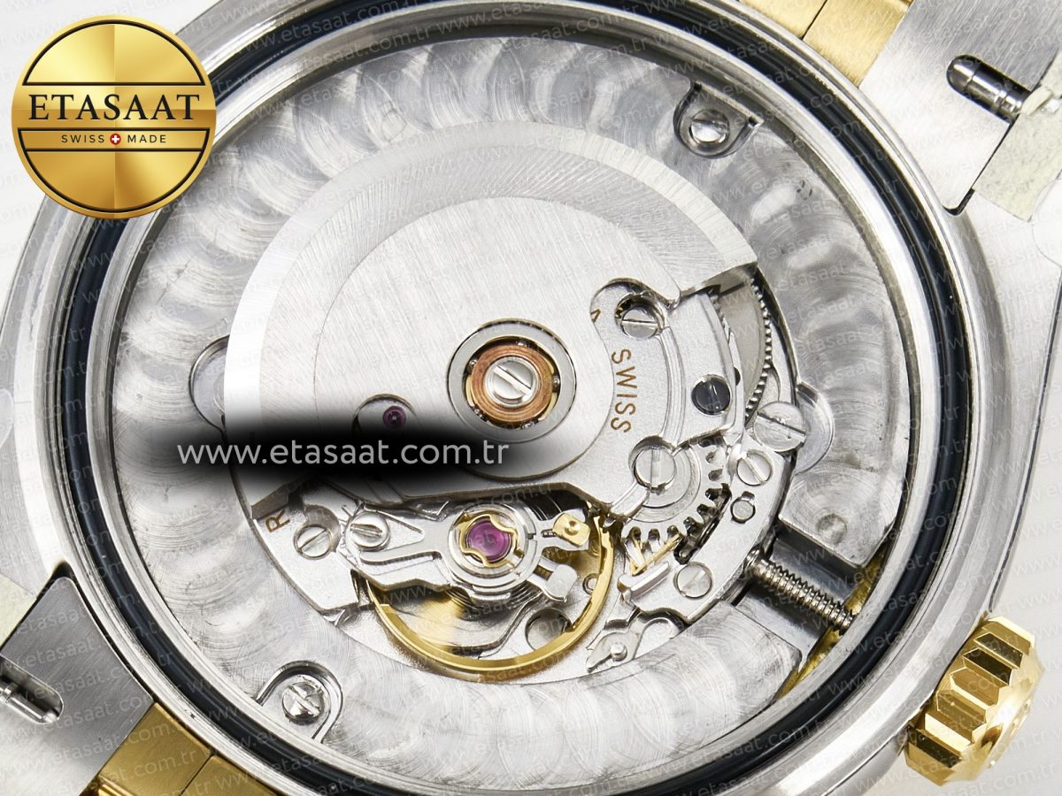 Rolex DateJust 278273 904L Steel White Diamonds Dial on SS/YG Cal.2236 - Görsel 24