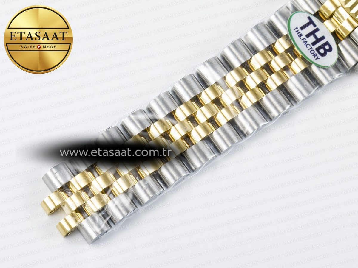 Rolex DateJust 278273 904L Steel White Diamonds Dial on SS/YG Cal.2236 - Görsel 26