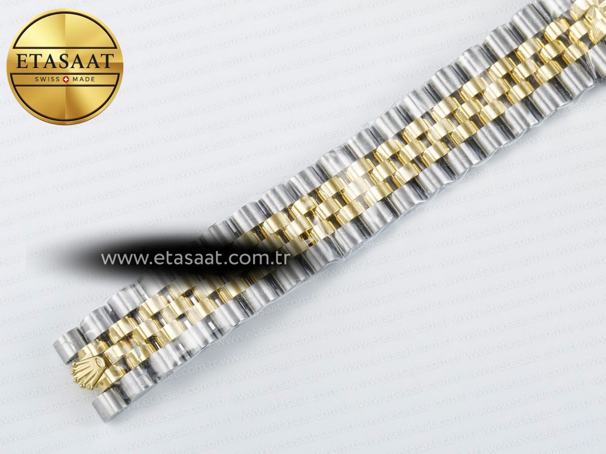 Rolex DateJust 278273 904L Steel White Diamonds Dial on SS/YG Cal.2236 - Görsel 27