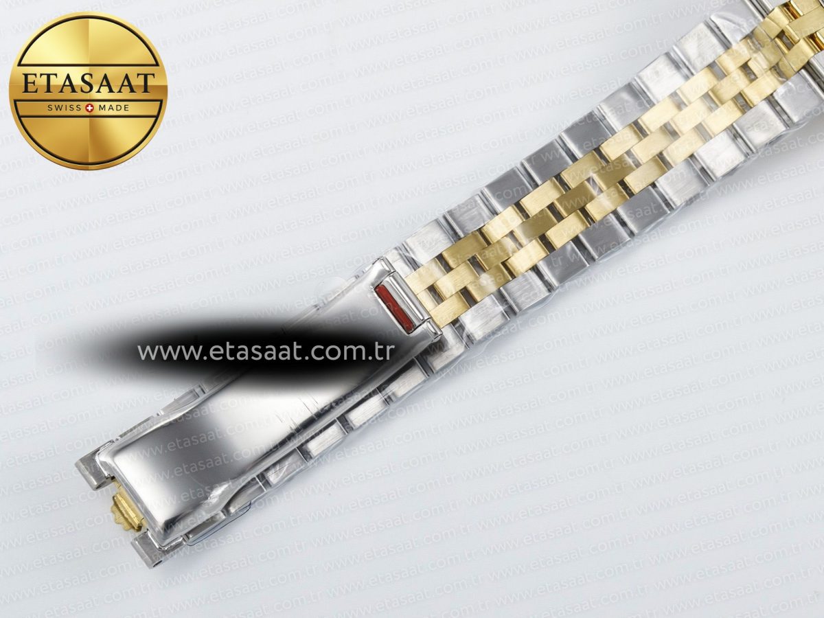 Rolex DateJust 278273 904L Steel White Diamonds Dial on SS/YG Cal.2236 - Görsel 28