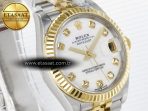 Rolex DateJust 278273 904L Steel White Diamonds Dial on SS/YG Cal.2236 - Görsel 5
