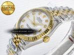Rolex DateJust 278273 904L Steel White Diamonds Dial on SS/YG Cal.2236 - Görsel 6