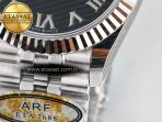 DateJust 31 278274 ARF 1:1 Best Edition 904L Steel Black Roman Dial on SS Jubilee Bracelet ETA 2688 - Görsel 13