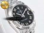 DateJust 31 278274 ARF 1:1 Best Edition 904L Steel Black Roman Dial on SS Jubilee Bracelet ETA 2688 - Görsel 5