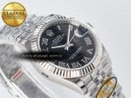 DateJust 31 278274 ARF 1:1 Best Edition 904L Steel Black Roman Dial on SS Jubilee Bracelet ETA 2688 - Görsel 7
