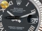 DateJust 31 278274 ARF 1:1 Best Edition 904L Steel Black Roman Dial on SS Oyster Bracelet ETA 2688 - Görsel 10