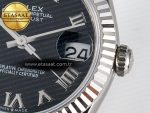 DateJust 31 278274 ARF 1:1 Best Edition 904L Steel Black Roman Dial on SS Oyster Bracelet ETA 2688 - Görsel 11