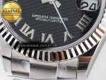 DateJust 31 278274 ARF 1:1 Best Edition 904L Steel Black Roman Dial on SS Oyster Bracelet ETA 2688 - Görsel 12