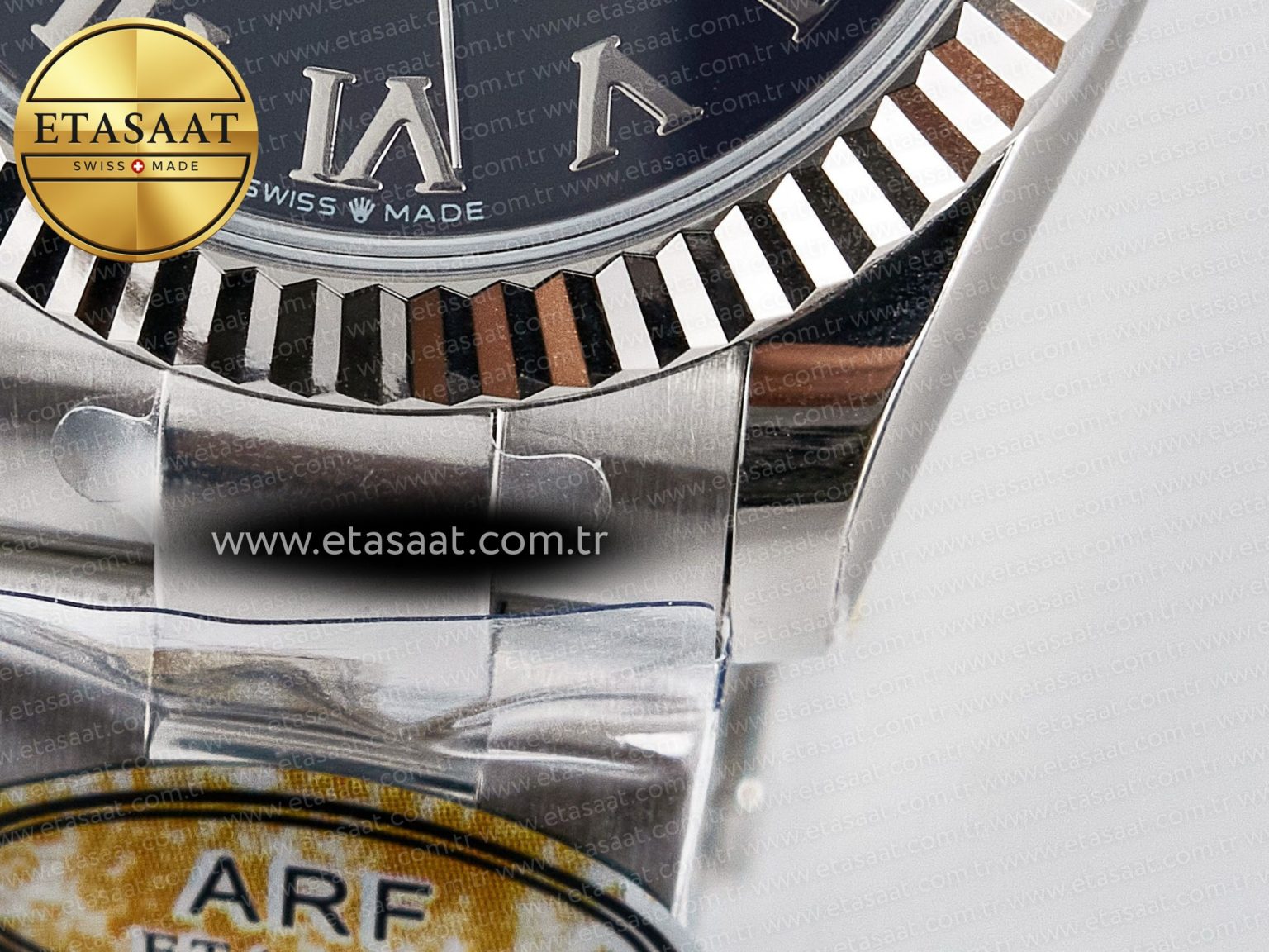 DateJust 31 278274 ARF 1:1 Best Edition 904L Steel Black Roman Dial on SS Oyster Bracelet ETA 2688 - Görsel 13