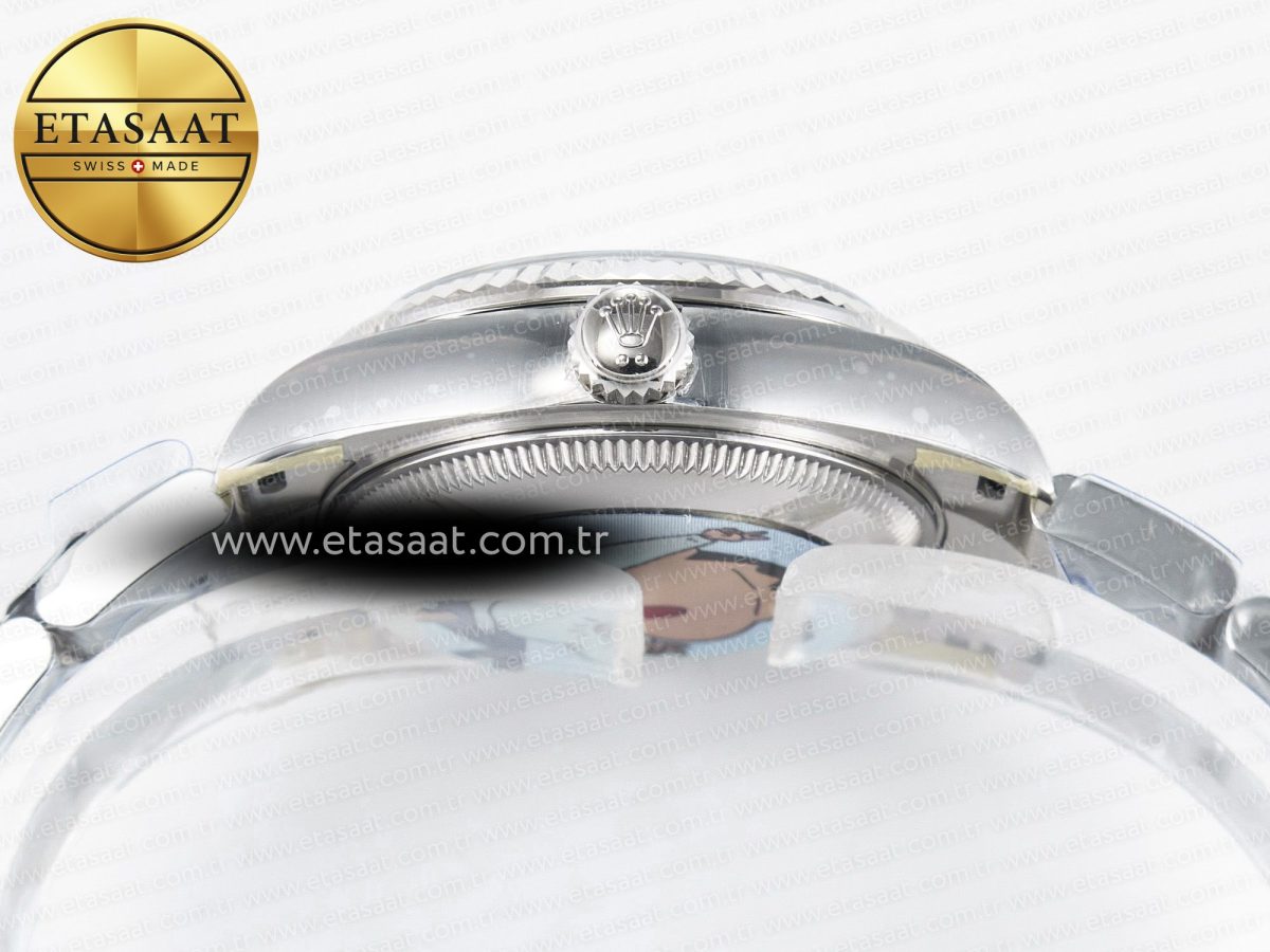 DateJust 31 278274 ARF 1:1 Best Edition 904L Steel Black Roman Dial on SS Oyster Bracelet ETA 2688 - Görsel 15