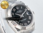 DateJust 31 278274 ARF 1:1 Best Edition 904L Steel Black Roman Dial on SS Oyster Bracelet ETA 2688 - Görsel 5