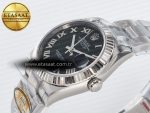DateJust 31 278274 ARF 1:1 Best Edition 904L Steel Black Roman Dial on SS Oyster Bracelet ETA 2688 - Görsel 6
