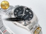 DateJust 31 278274 ARF 1:1 Best Edition 904L Steel Black Roman Dial on SS Oyster Bracelet ETA 2688 - Görsel 7